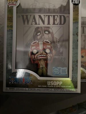 Funko Pop One Piece Usopp Wanted #2107 Special Edition