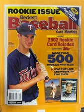 Rookie Issue Beckett Baseball Feb 2003 Joe Mauer