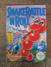 Thumbnail of ebay&reg; auction 127882970298 | NES Spiel • Snake Rattle N Roll • mit OVP + Anleitung • Nintendo NES