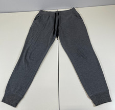 Womens Grey Jogger Sweatpants Sz M Causal Active