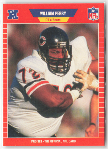 William Perry #445 1989 Pro Set card