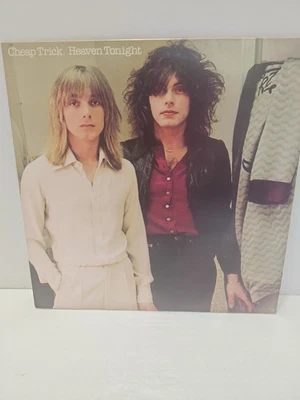 Vintage Vinyl Record Cheap Trick Heaven Tonight Music Album LP 1978 - Image 1 of 4