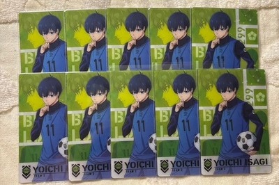 Blue Lock Isagi Yoichi Wafer Card N Limited Edition Neu