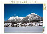 Calvendo Puzzle Mountains Of Oberstdorf | 1000 Pieces, Finished Size 25.2 × 18.9