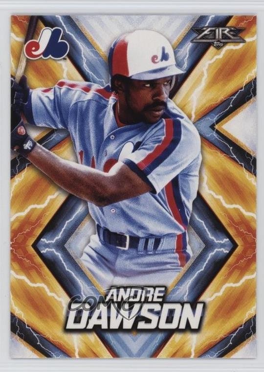 2017 Topps Fire Andre Dawson #86 HOF 0hr