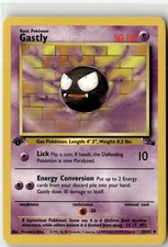 Gastly [1st Edition] #33 Prices | Pokemon Fossil | Pokemon Cards