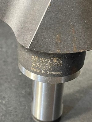 Kennametal 3.76078R048V HTS Adjustable Deep Hole Drill Head DFT 78-84mm
