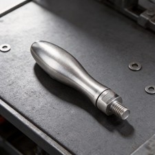 Safety Crank Handle Milling Machine Handle Total Length 107mm Aluminum Alloy