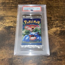 Pokemon Base Set 1st Edition Booster Pack NEW (Spanish) Venusaur PSA 10 GEM MT!