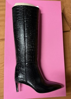 Paris Texas size 37.5 new womens croco boots