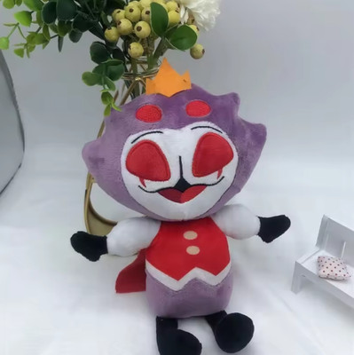 Cartoon Anime Helluva Boss Extremely Evil Boss Plush Toy Demon 28cm