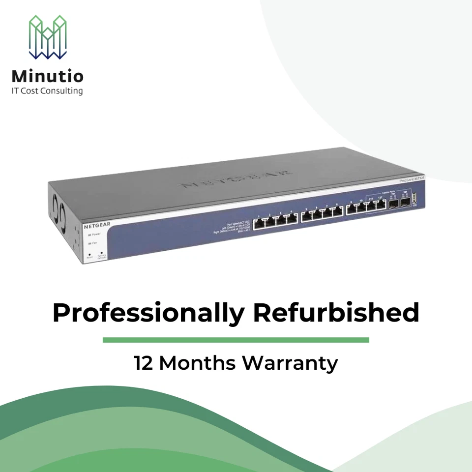 Netgear XS712Tv2 | refurbished | incl. VAT