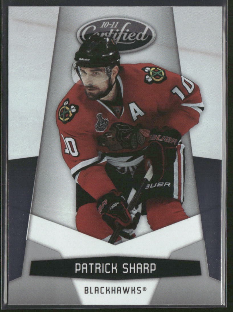 2010-11 Panini Certified Patrick Sharp #35 Chicago Blackhawks