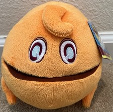Namco Pacman and the Ghosty Adventures Clyde Plush Toy 8" NWT 2012
