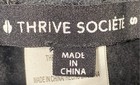 Thrive Societe Women's Black Patch Pocket Joggers NWT Sz S — photo 3