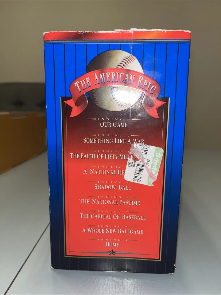 Baseball A Film by Ken Burns 9 VHS Boxed Set PBS Home Video 1994 - Image 3 of 4