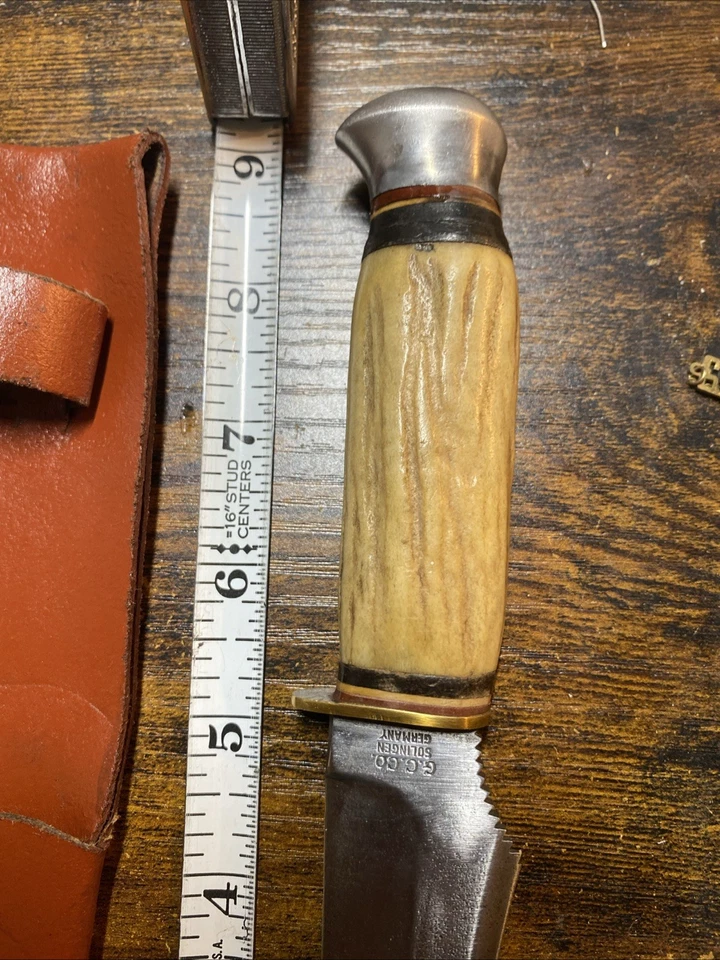 solingen G.C. Co Germany Skinning knife-496 - Image 3 of 4