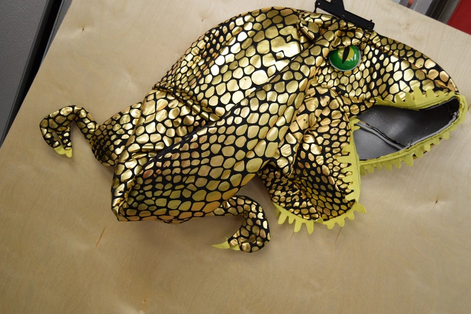 Hyde and Eek! Fantasia Adulta Cabeça T-Rex, Tamanho Único, Nova - Imagem 3 de 4