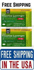 2 Pack - Member s Mark Nicotine Mini Lozenge,flavor Mint 4 MG . 216 count.