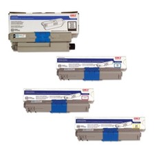 Okidata Part 44469701, 44469701, 44469701, 44469801 Toner Cartridge Set Oem
