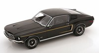 1:18 Kk-Scale Ford Mustang Gt Fastback 1968 Black