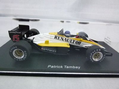 Tambay 1985 Spark Renault RE60 Miniature F1 1/43 formule 1