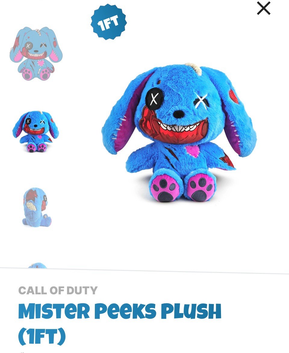 Youtooz * Mister Peeks * 1' Plush * NEW * Call of Duty Collection