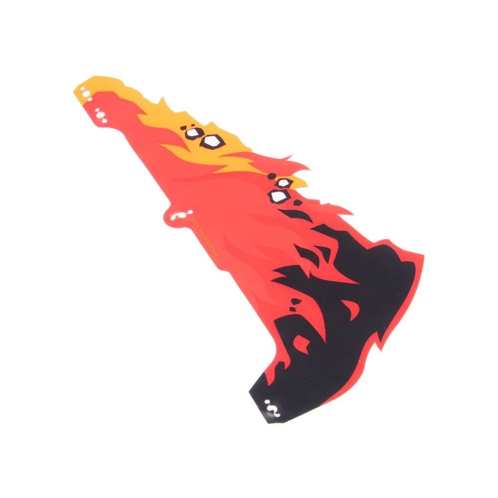1X Lego Plastic Wing Ninjago Red Right Fire Snake Cobra 58012 70674PLs01D