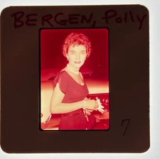 1960's Polly Bergen "PLAYHOUSE 90" ORIGINAL PHOTO 35MM SLIDE TRANSPARENCY #381