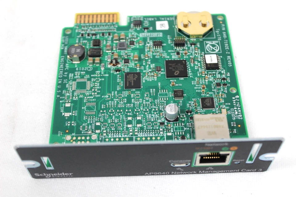 AP9640 APC Schneider Electric UPS Network Management Card - Image 3 of 4