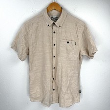 Howler Brothers Shirt Mens Medium Short Sleeve Button Up Pocket Casual Cotton
