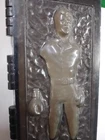 STAR WARS Vintage KENNER 1984 POTF HAN SOLO in CARBONITE BLOCK Looks NICE!!!