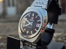 Rado ref. 11020 Kriens Date Automatic Black Dial - Revisionato Luglio 2024