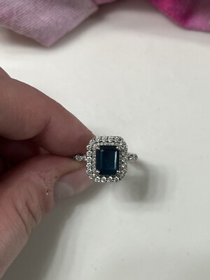 kay jewelers London Topaz engagement ring