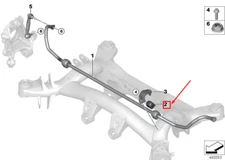 NEW BMW 3 G20 REAR STABILIZER RUBBER MOUNTING 33506885204 ORIGINAL NO🇺🇸DUTIES