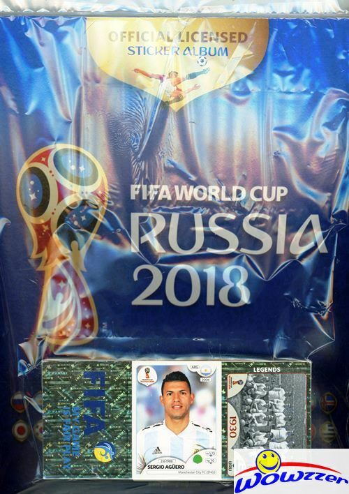 2018 Panini World Cup Complete 670 Stickers Set+Album-MBAPPE RC, Messi, Ronaldo+