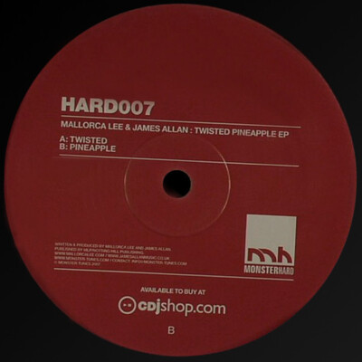 Mallorca Lee & James Allan - Twisted Pineapple EP (12'', EP)