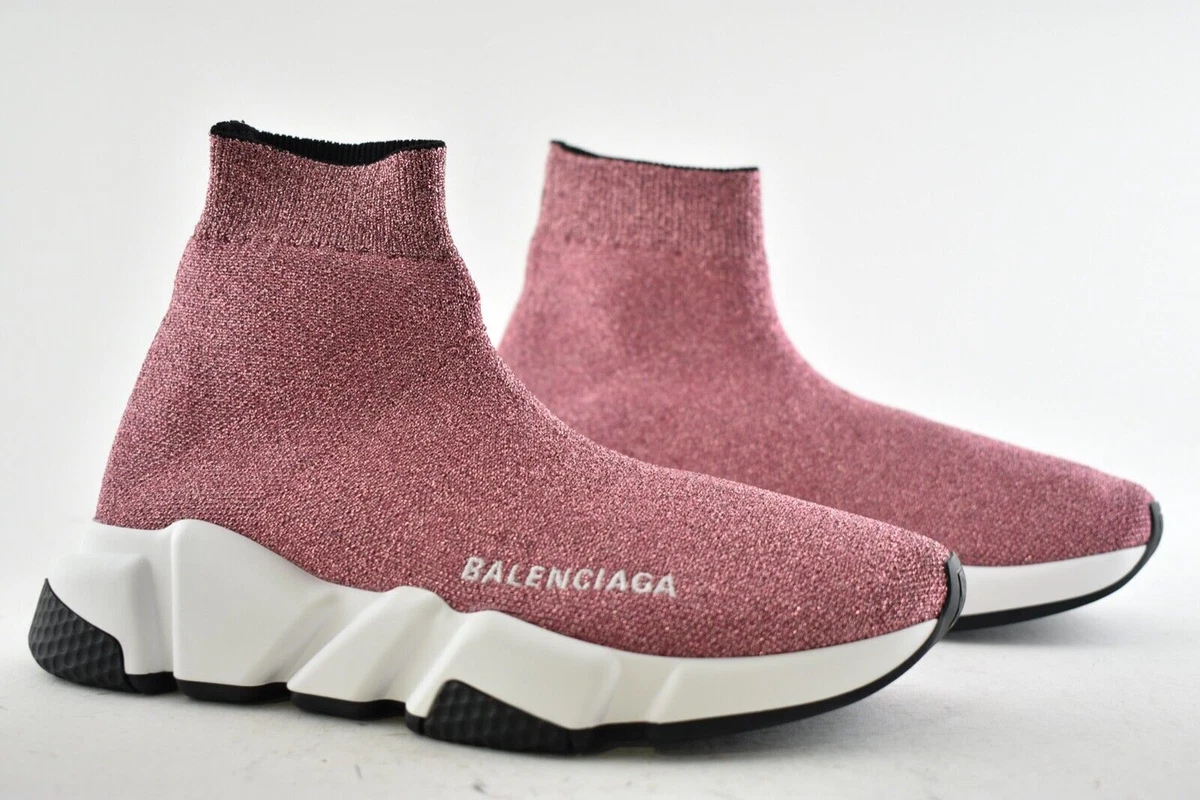 Balenciaga glitter hotsell sock