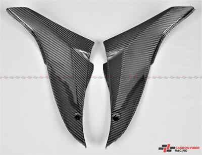 2008-2010 Kawasaki Ninja ZX-10R Tank Side Panels - 100% Carbon