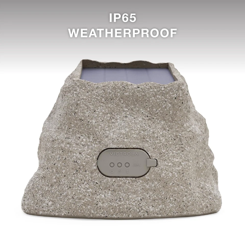 Victrola Rock Bluetooth Speaker Connect Outdoor Wireless IP65 Waterproof 22 H... - Image 3 of 4