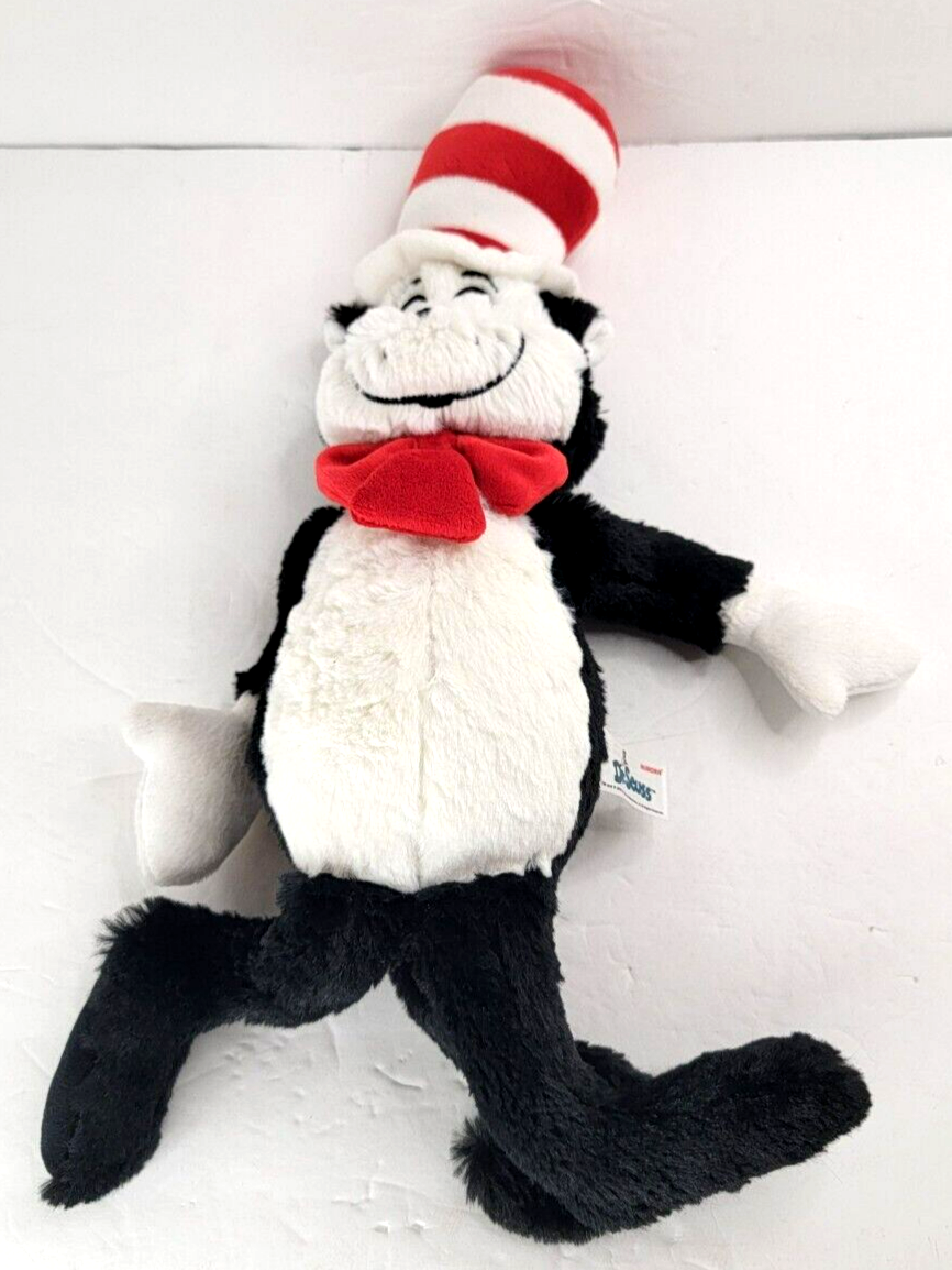 Aurora Dr Suess The Cat in the Hat Soft Floppy Plush - 2018 17” tall