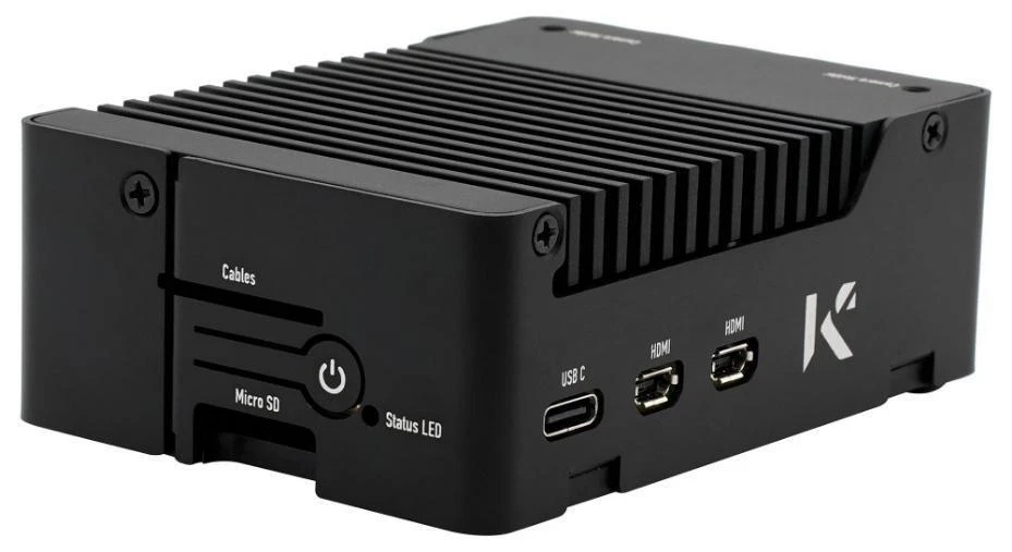 Boîtier Raspberry Pi 5 Avec Radiateur En Aluminium, Noir - 7350001161662 - Photo 4/4