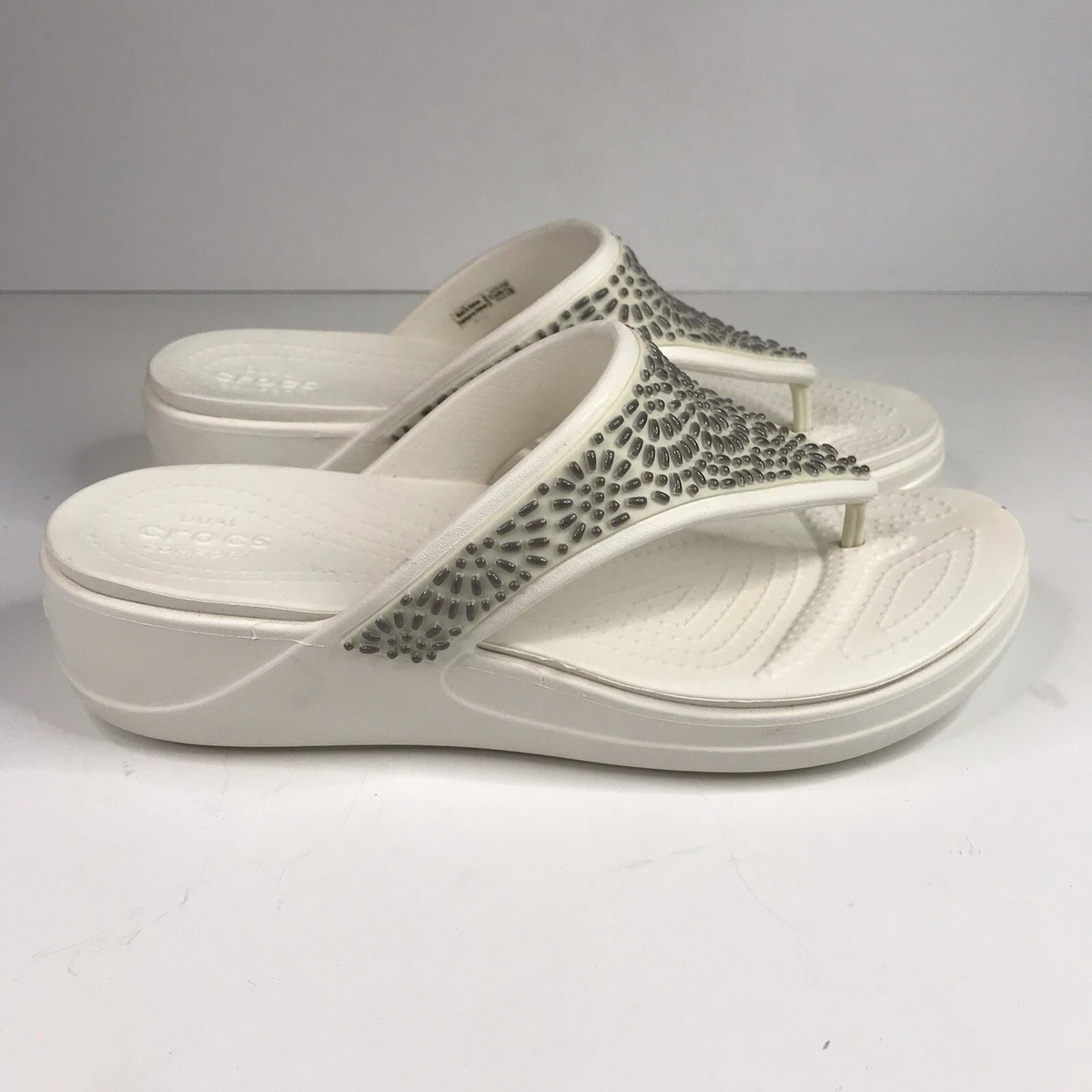 Womens Crocs Monterey Diamante Wedge Flip Flop Algeria Ubuy, 59 OFF