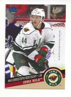 2016-17 Iowa Wild (AHL) Christoph Bertschy