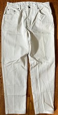 Vintage 90s Sasson natural denim relaxed tapered - 35x31
