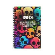 Notizbuch A5: Sch ler spurlos verschwinden lassen Geschenk f r Lehrer 