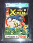 X-Men # 35 CGC 8.5 Condition with White Pages Amazing Spider-Man X-Over!!!