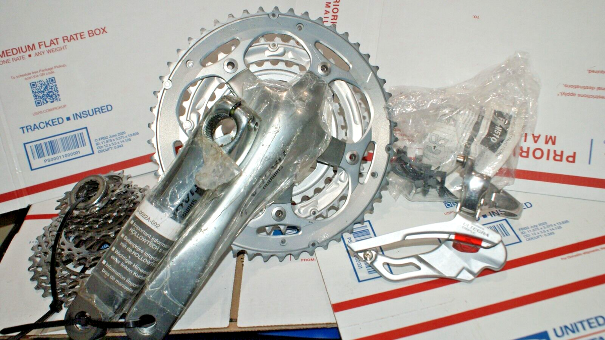 Shimano TIAGRA FC-4503 Triple Crankset 50/39/30 175mm Cassette and