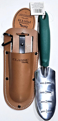 Hula-ho Gardening Hand Shovel With Measurements Classic Flexrake Leather