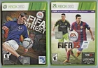 2012 Xbox 360 EA Sports FIFA STREET & FIFA '15 Soccer Game w LIONEL MESSI Cover